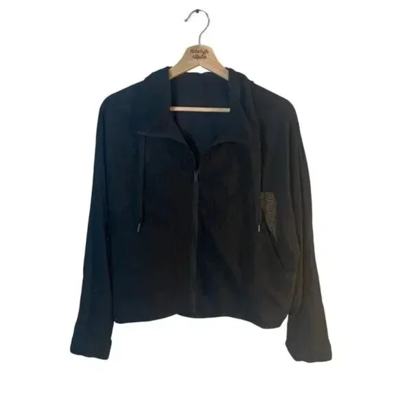 Lululemon In Depth Jacket Lace Combo Black Edition RARE Athletic Size 6 EUC - Picture 5 of 15
